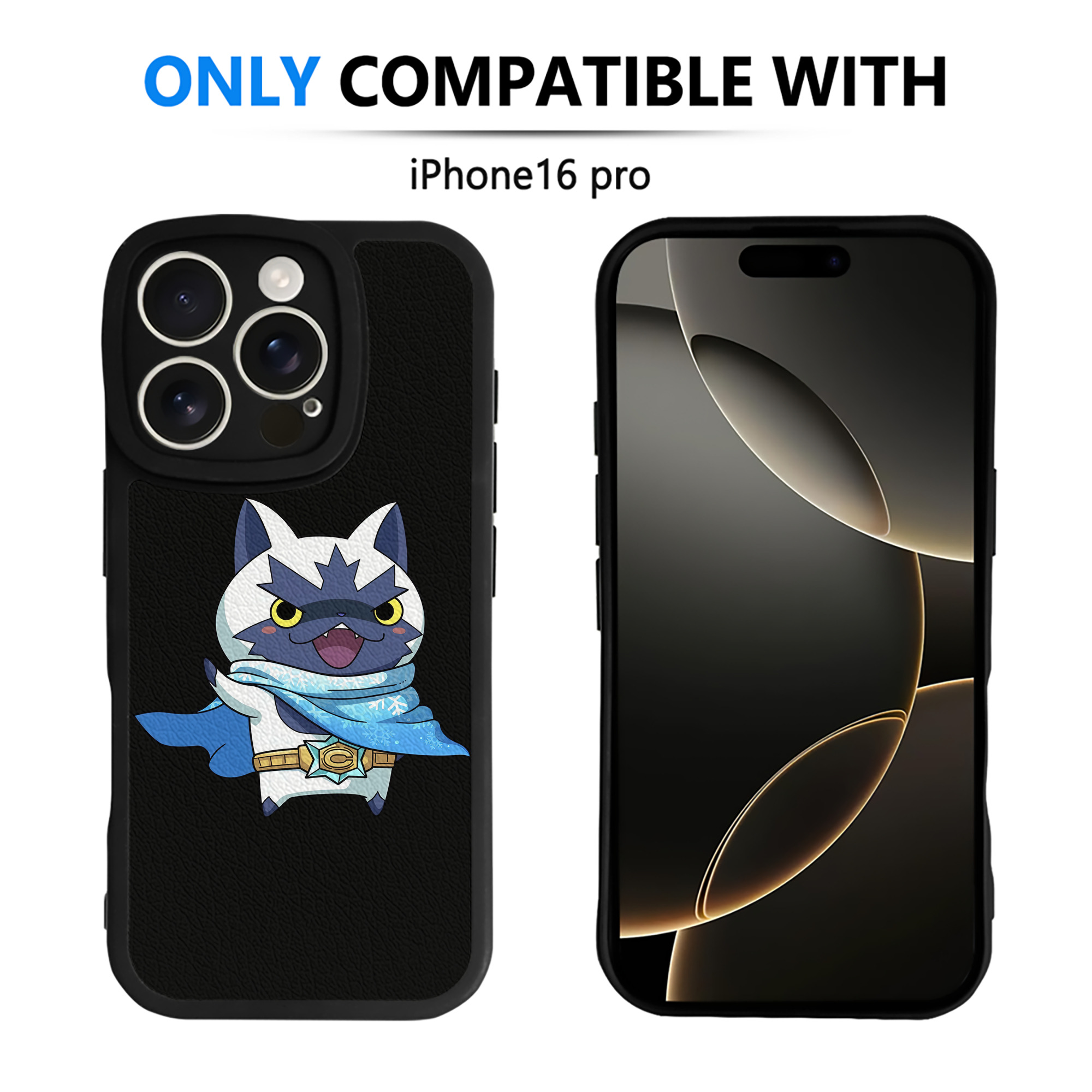 （画像用） 妖怪ウォッチ Yo-kai Watch 【iPhone 16シリーズ対応】シリコンスマホケース（レザー調） 材質：シリコン